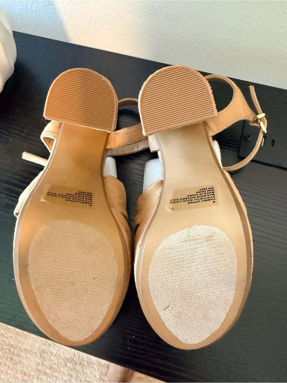 Express platform sandals